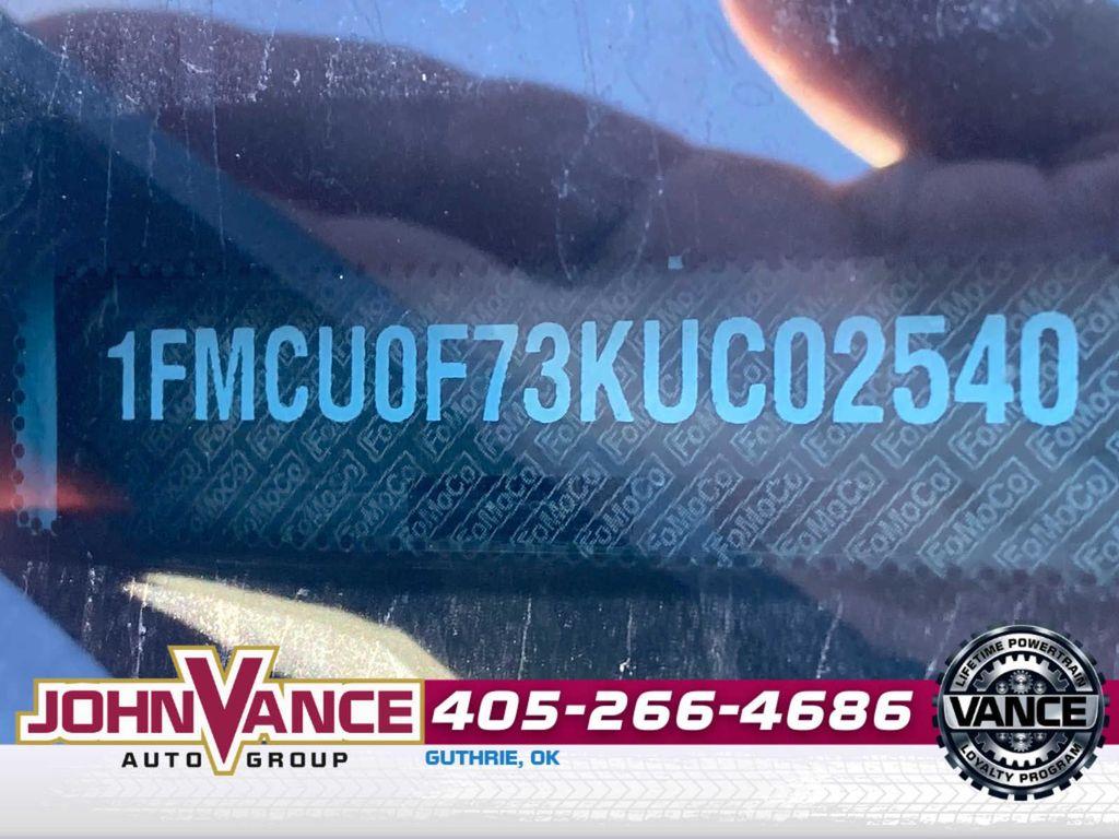 used 2019 Ford Escape car, priced at $15,500