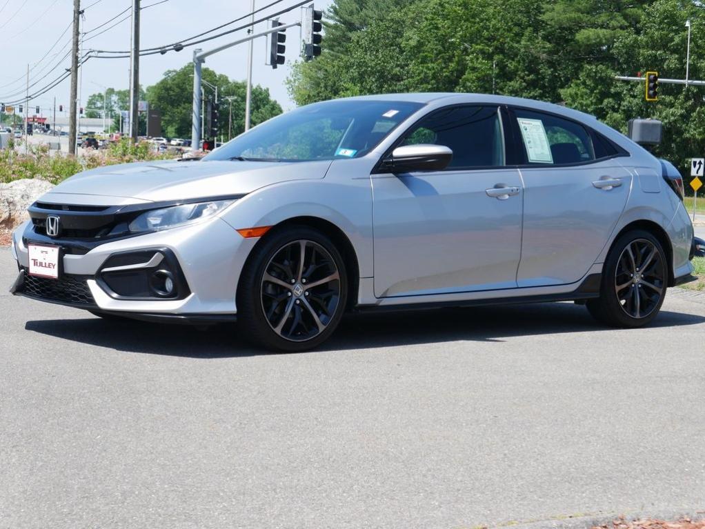 used 2021 Honda Civic car, priced at $22,500