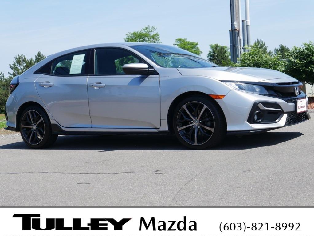 used 2021 Honda Civic car, priced at $22,800