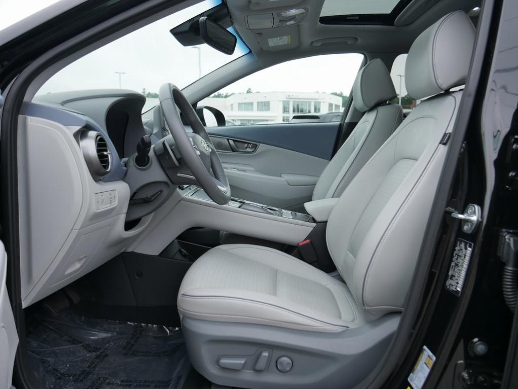 used 2021 Hyundai Kona EV car, priced at $18,500
