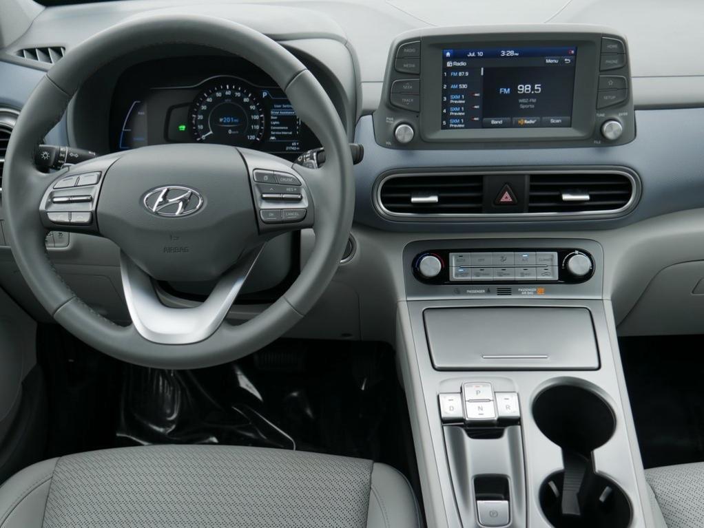 used 2021 Hyundai Kona EV car, priced at $18,500