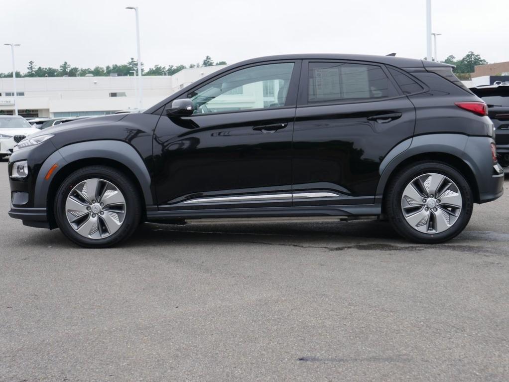 used 2021 Hyundai Kona EV car, priced at $18,500