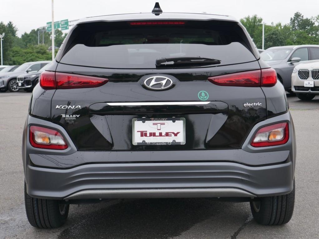 used 2021 Hyundai Kona EV car, priced at $18,500