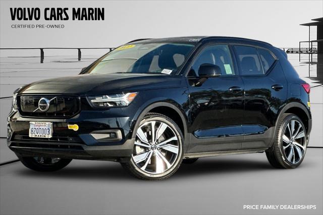 used 2022 Volvo XC40 Recharge Pure Electric car, priced at $32,700