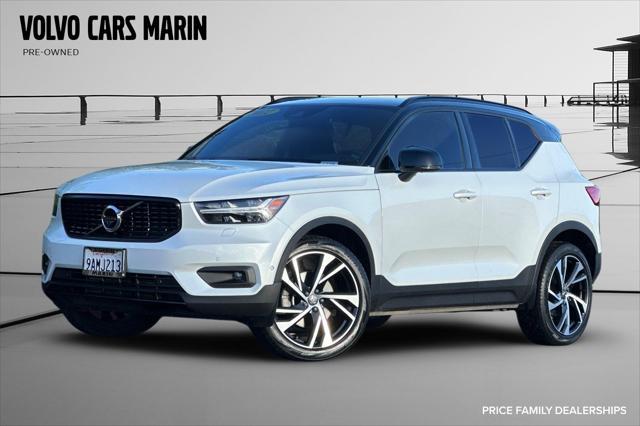 used 2022 Volvo XC40 car, priced at $32,800