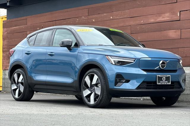 used 2022 Volvo C40 Recharge Pure Electric car, priced at $38,000