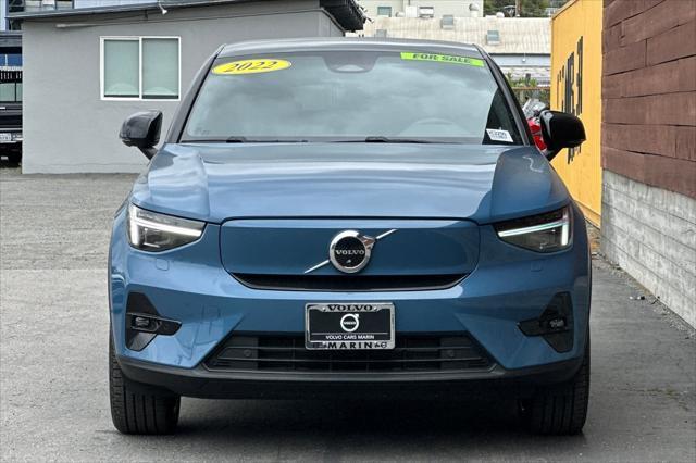 used 2022 Volvo C40 Recharge Pure Electric car, priced at $38,000