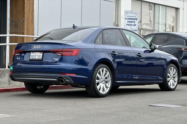 used 2018 Audi A4 car, priced at $17,500