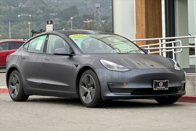 used 2021 Tesla Model 3 car, priced at $29,500