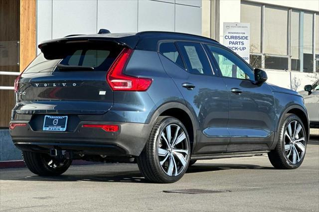 used 2022 Volvo XC40 Recharge Pure Electric car, priced at $32,300