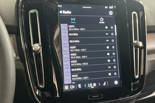 new 2025 Volvo EX40 car, priced at $56,545