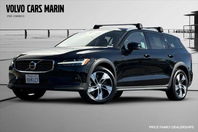 used 2021 Volvo V60 Cross Country car, priced at $39,400