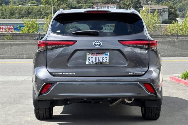 used 2023 Toyota Highlander Hybrid car, priced at $52,300