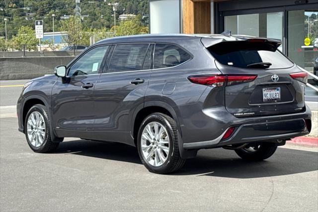 used 2023 Toyota Highlander Hybrid car, priced at $52,300