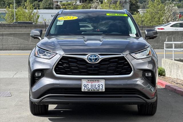 used 2023 Toyota Highlander Hybrid car, priced at $52,300
