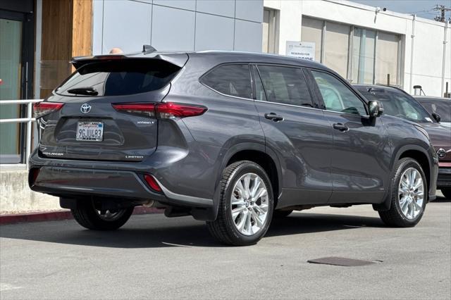 used 2023 Toyota Highlander Hybrid car, priced at $52,300