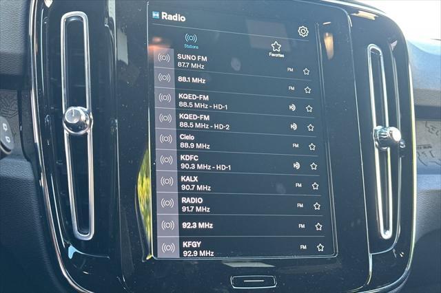 new 2025 Volvo EX40 car, priced at $54,795