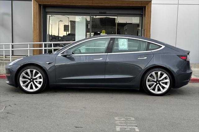 used 2018 Tesla Model 3 car, priced at $19,000