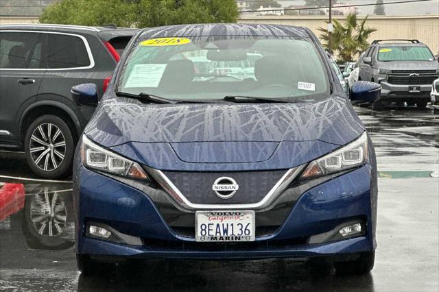 used 2018 Nissan Leaf car, priced at $12,800