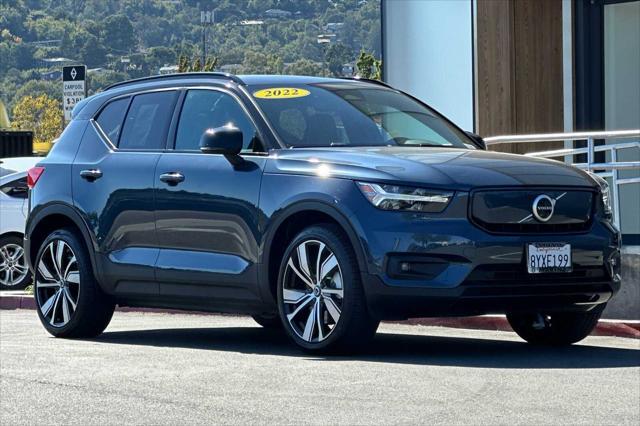 used 2022 Volvo XC40 Recharge Pure Electric car, priced at $35,900