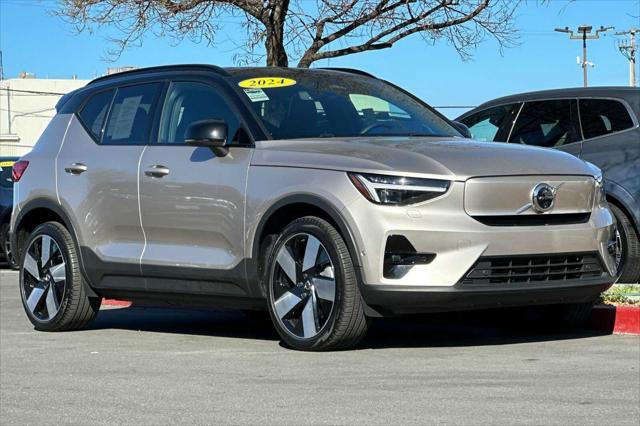 used 2024 Volvo XC40 Recharge Pure Electric car, priced at $48,400