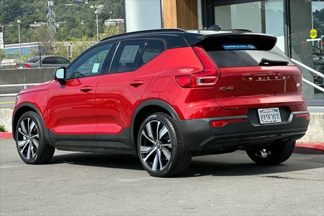 used 2021 Volvo XC40 Recharge Pure Electric car, priced at $31,600