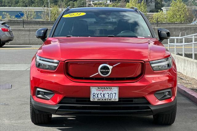used 2021 Volvo XC40 Recharge Pure Electric car, priced at $31,600