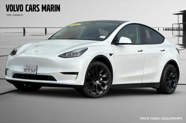 used 2021 Tesla Model Y car, priced at $31,000