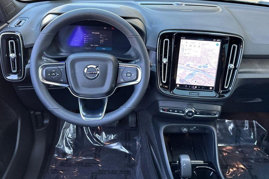 used 2023 Volvo XC40 Recharge Pure Electric car, priced at $38,000