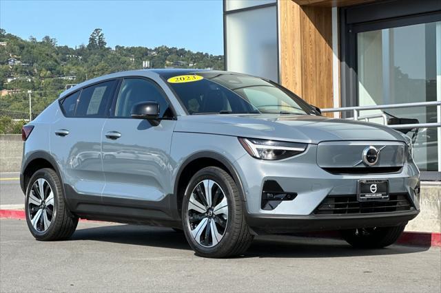 used 2023 Volvo C40 Recharge Pure Electric car, priced at $35,300