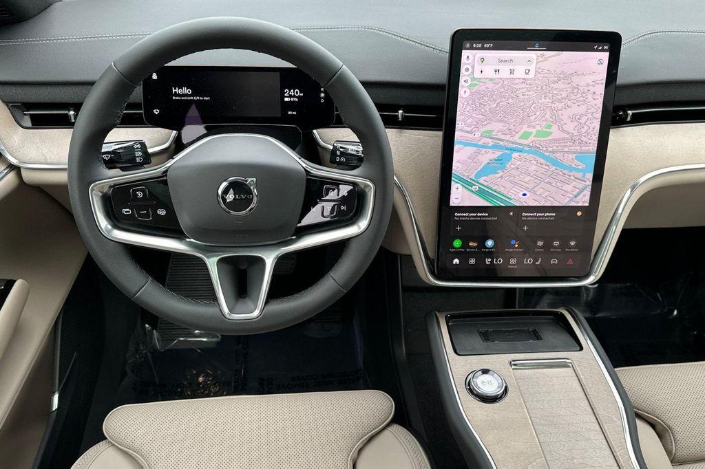 new 2025 Volvo EX90 car, priced at $95,710
