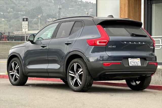 used 2022 Volvo XC40 car, priced at $36,200