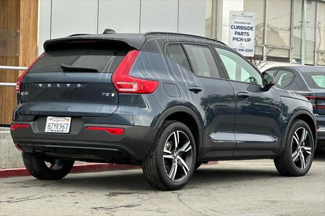 used 2022 Volvo XC40 car, priced at $36,200