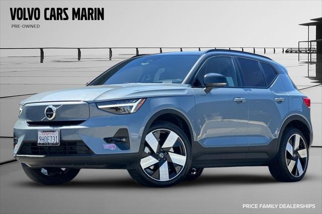 used 2023 Volvo XC40 Recharge Pure Electric car, priced at $42,400