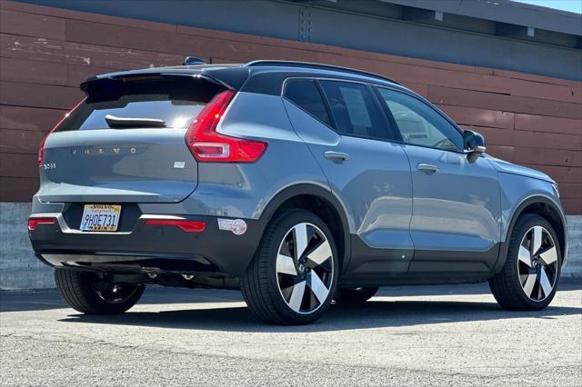 used 2023 Volvo XC40 Recharge Pure Electric car, priced at $42,400