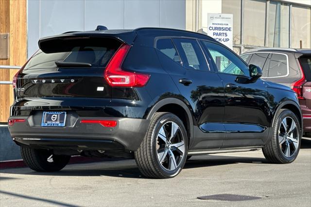 used 2022 Volvo XC40 Recharge Pure Electric car, priced at $30,700