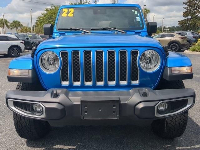 used 2022 Jeep Wrangler Unlimited car, priced at $34,636