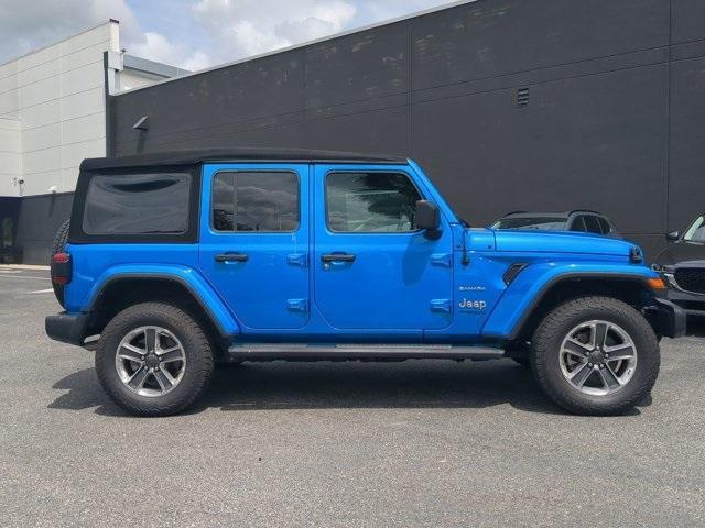used 2022 Jeep Wrangler Unlimited car, priced at $34,636
