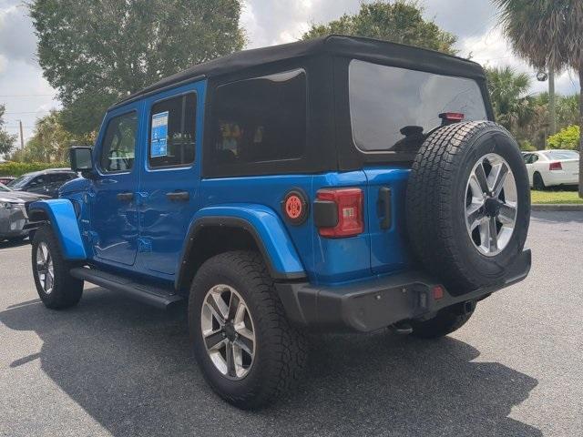 used 2022 Jeep Wrangler Unlimited car, priced at $34,636