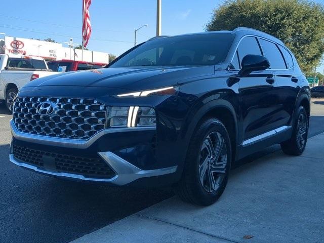 used 2021 Hyundai Santa Fe car, priced at $20,740