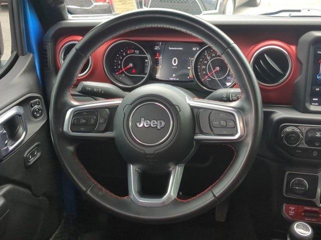 used 2022 Jeep Wrangler Unlimited car, priced at $30,520