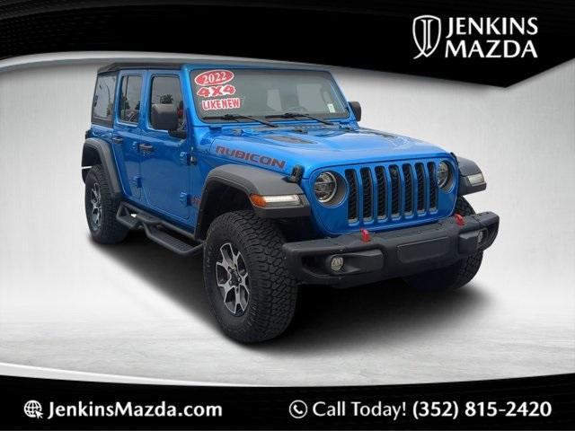 used 2022 Jeep Wrangler Unlimited car, priced at $30,520
