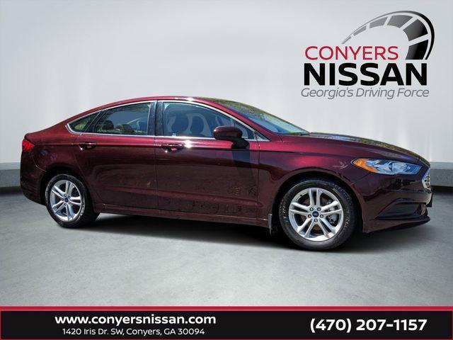 used 2018 Ford Fusion car, priced at $16,694