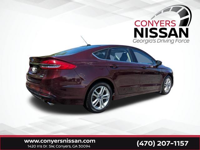 used 2018 Ford Fusion car, priced at $14,266