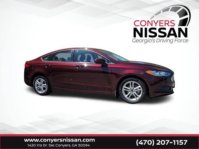 used 2018 Ford Fusion car, priced at $14,266