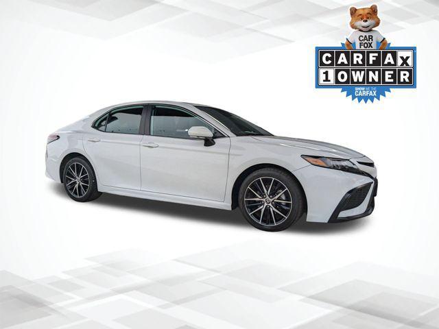 used 2021 Toyota Camry car, priced at $19,975