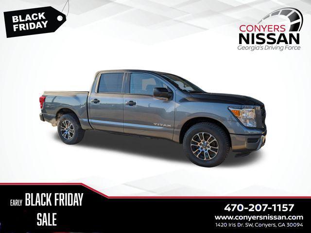 used 2022 Nissan Titan car, priced at $25,649