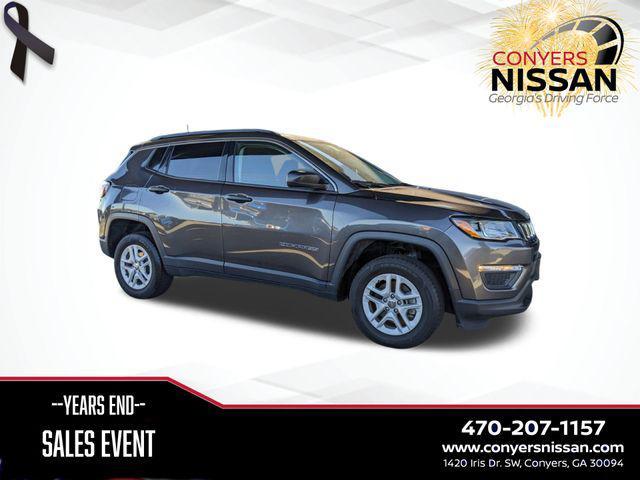 used 2021 Jeep Compass car, priced at $18,482