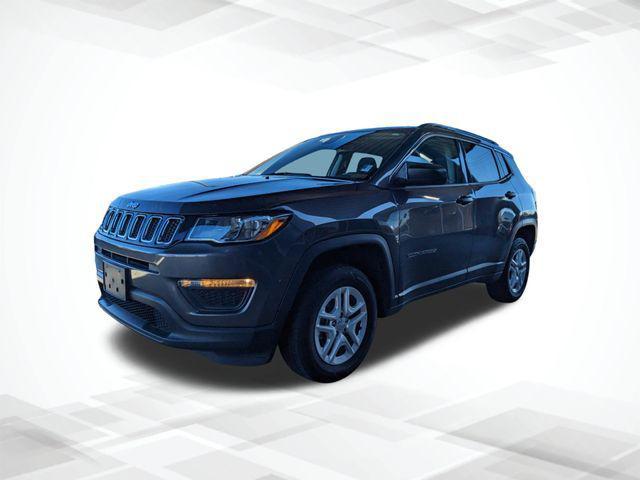 used 2021 Jeep Compass car, priced at $18,482