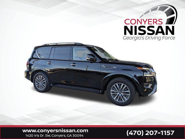 used 2021 Nissan Armada car, priced at $25,799